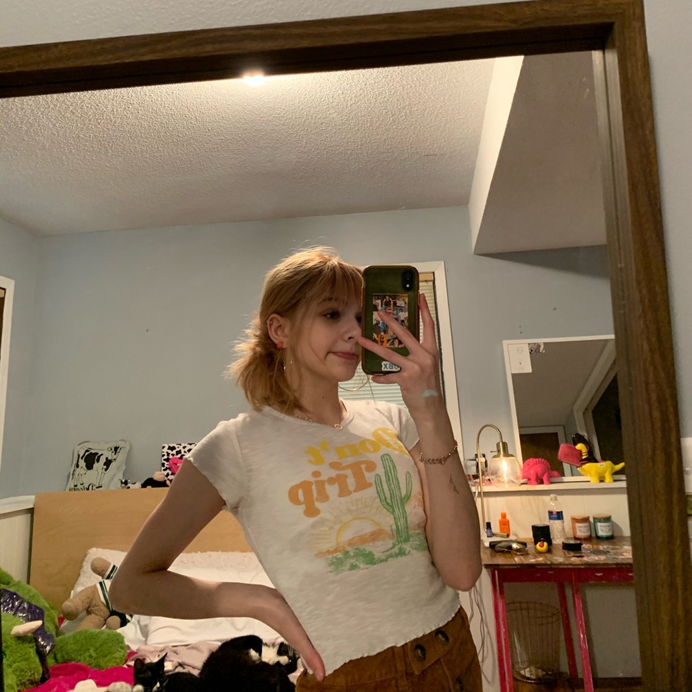 don’t trip crop top